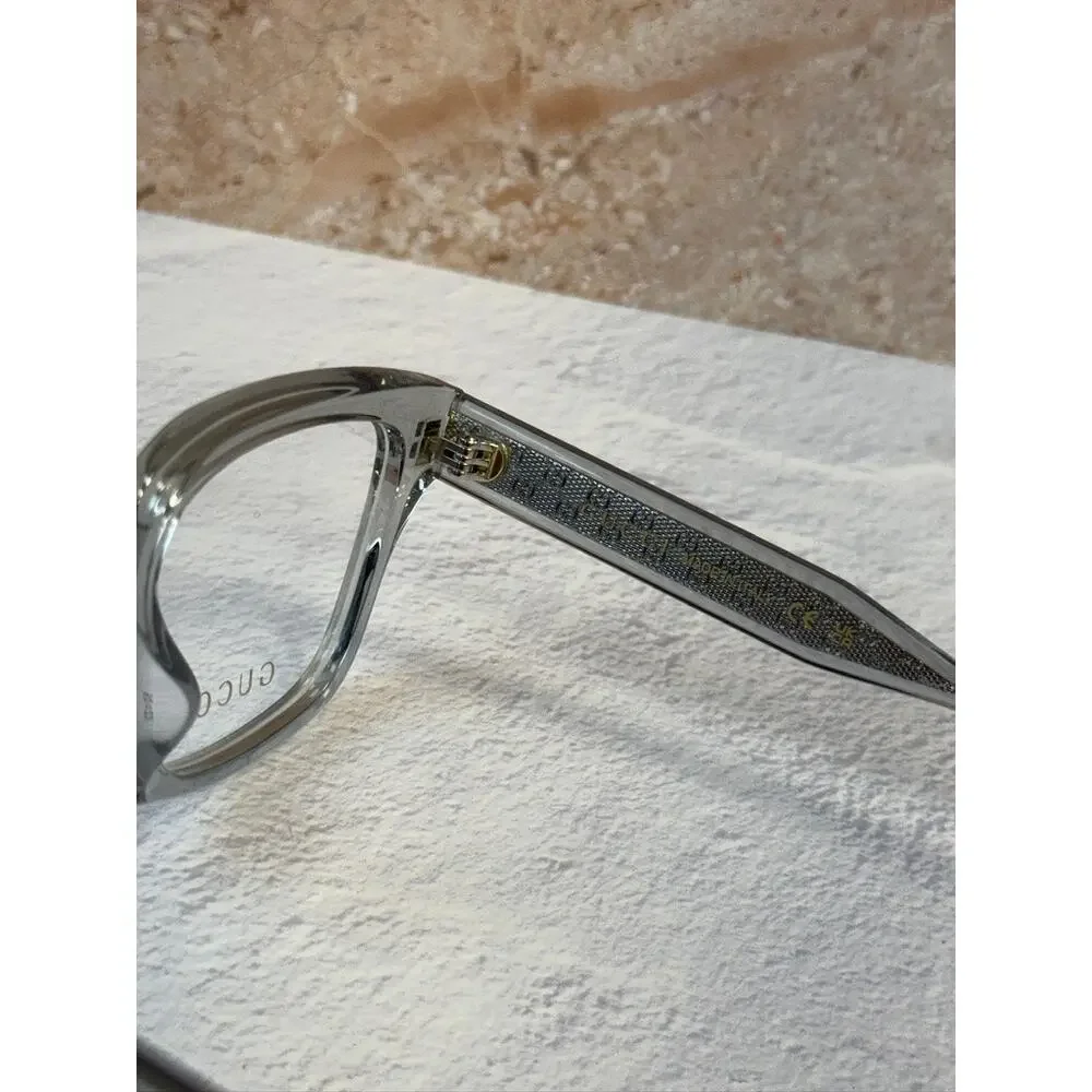 NEW Gucci GG2071OL Transparent Grey Unisex Eyeglasses Frames